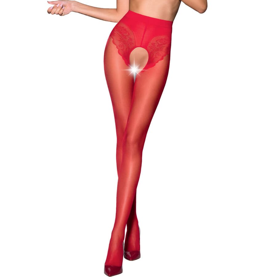 PASSION - TIOPEN 006 RED TIGHTS 3/4 30 DEN thumb 2