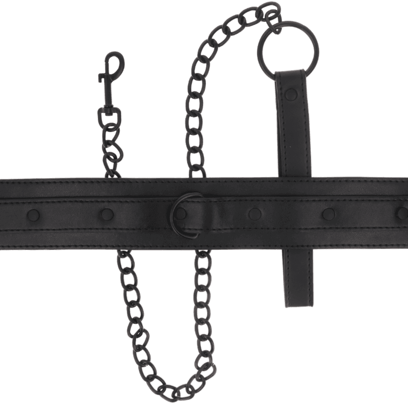 INTENSE - FETISH VEGAN LEATHER COLLAR thumb 4