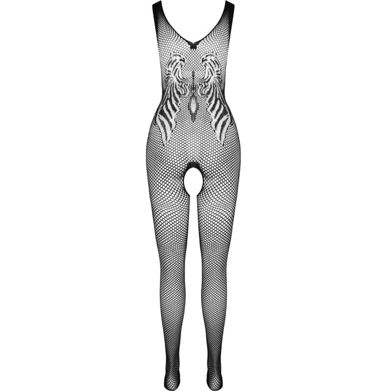 PASSION - BS098 BLACK BODYSTOCKING ONE SIZE thumb 6