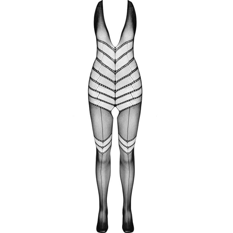 PASSION - BS100 BODYSTOCKING BLACK ONE SIZE thumb 5