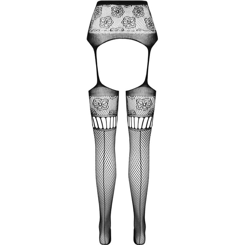 PASSION - S030 TIGHTS WITH BLACK GARTER ONE SIZE thumb 6