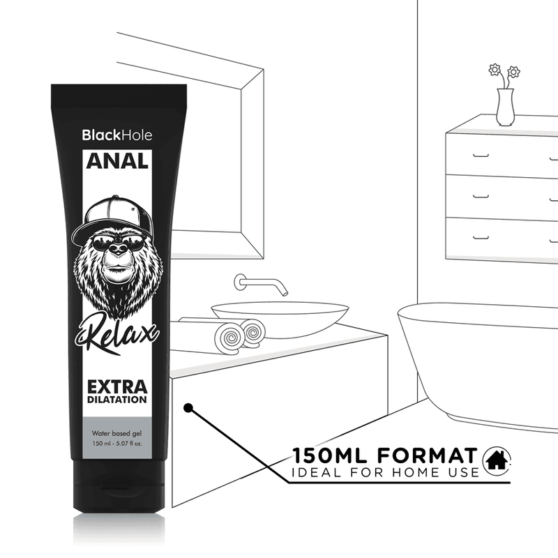 BLACK HOLE - WATER BASE GEL ANAL DILATION 150 ML thumb 5