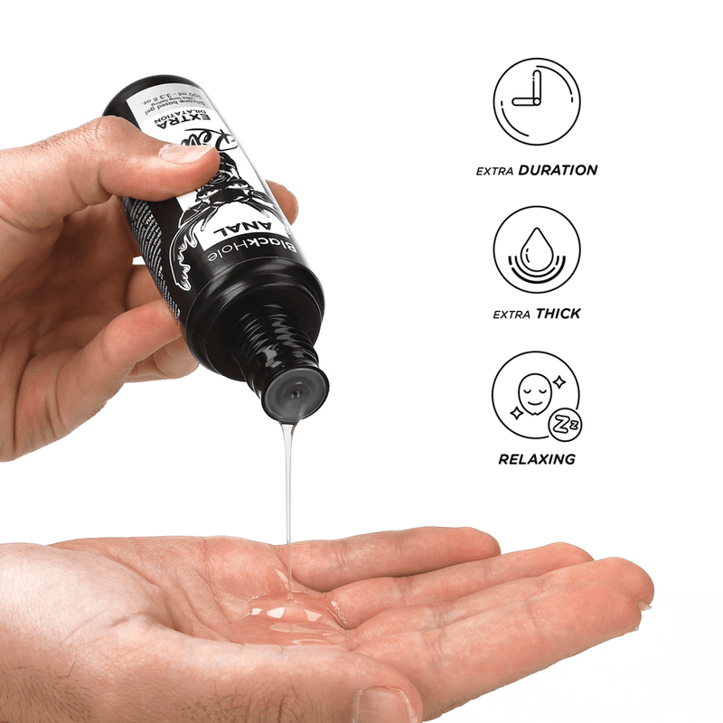 BLACK HOLE - GEL SILICONE BASE ANAL DILATION 100 ML thumb 3