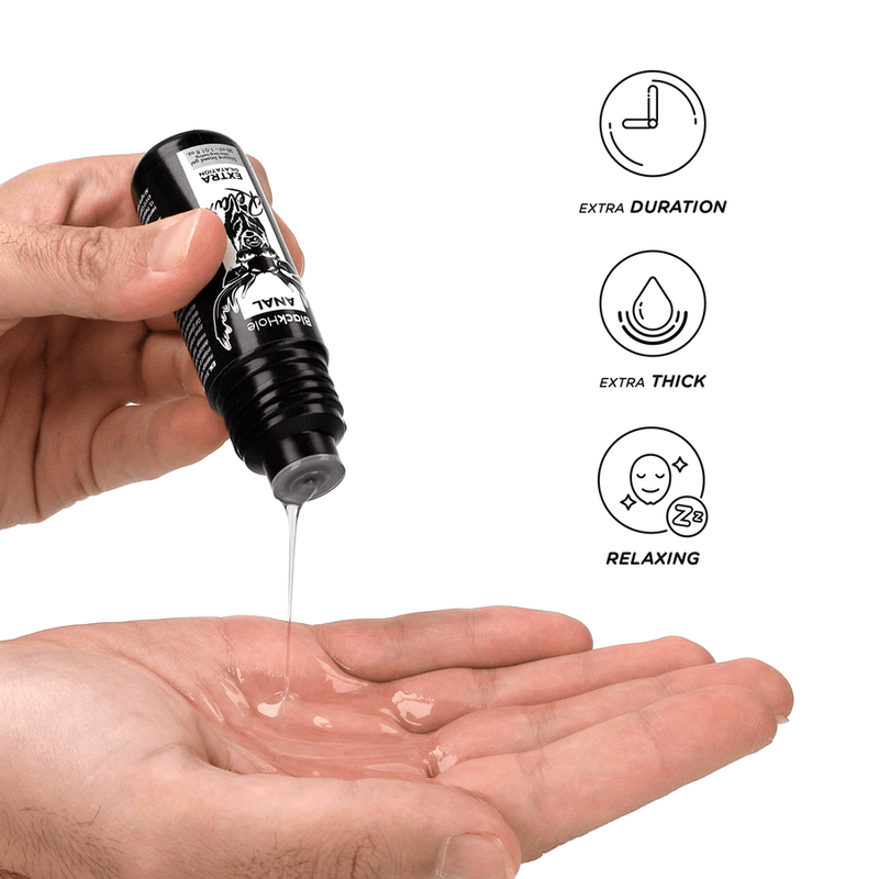 BLACK HOLE - GEL SILICONE BASE ANAL DILATION 30 ML thumb 3