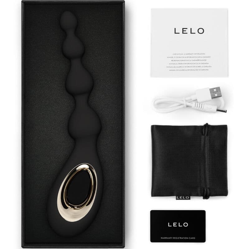 LELO - SORAYA BEADS BLACK ANAL MASSAGER thumb 2