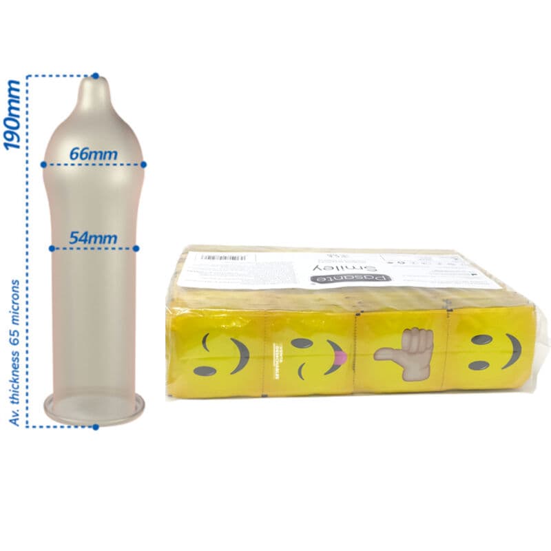 PASANTE - CONDOMS SMILEY BAG 144 UNITS thumb 2