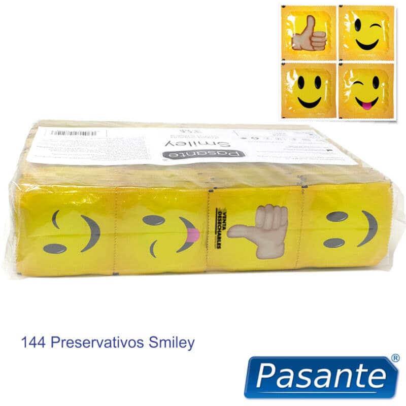 PASANTE - CONDOMS SMILEY BAG 144 UNITS thumb 3