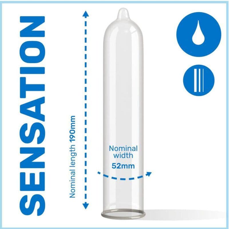 PASANTE - CONDOMS SENSITIVE BAG 144 UNITS thumb 2