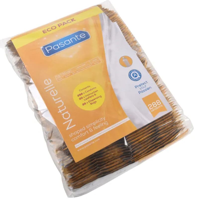 PASANTE - CONDOMS ECO PACK NATURELLE BAG 288 UNITS thumb 3