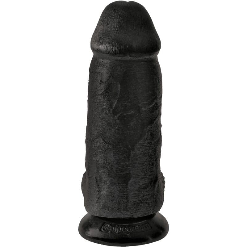 KING COCK - CHUBBY REALISTIC PENIS 23 CM BLACK thumb 2