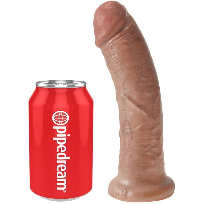 KING COCK - REALISTIC PENIS 19.5 CM CARAMEL thumb 5