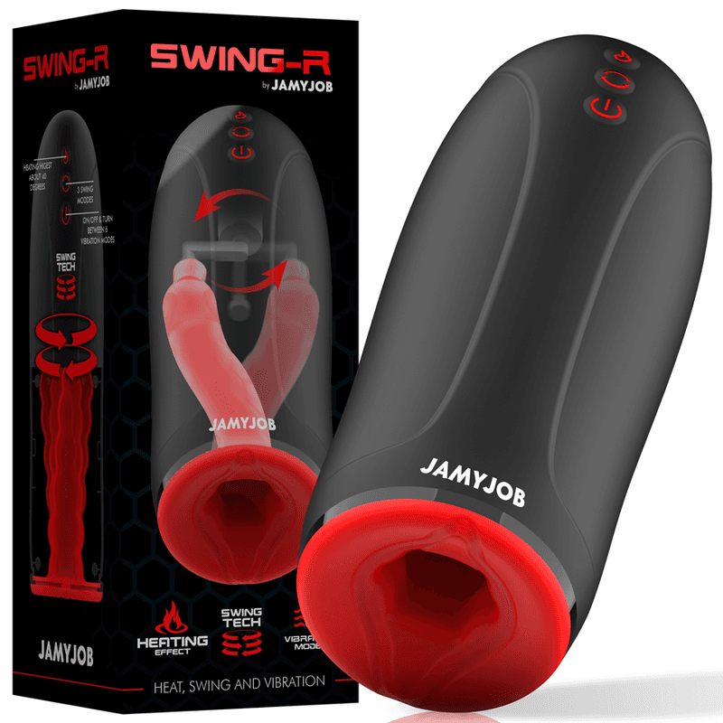 JAMYJOB - SWING-R HEATING EFFECT, SWING TECH AND VIBRATION MASTURBATOR thumb 2
