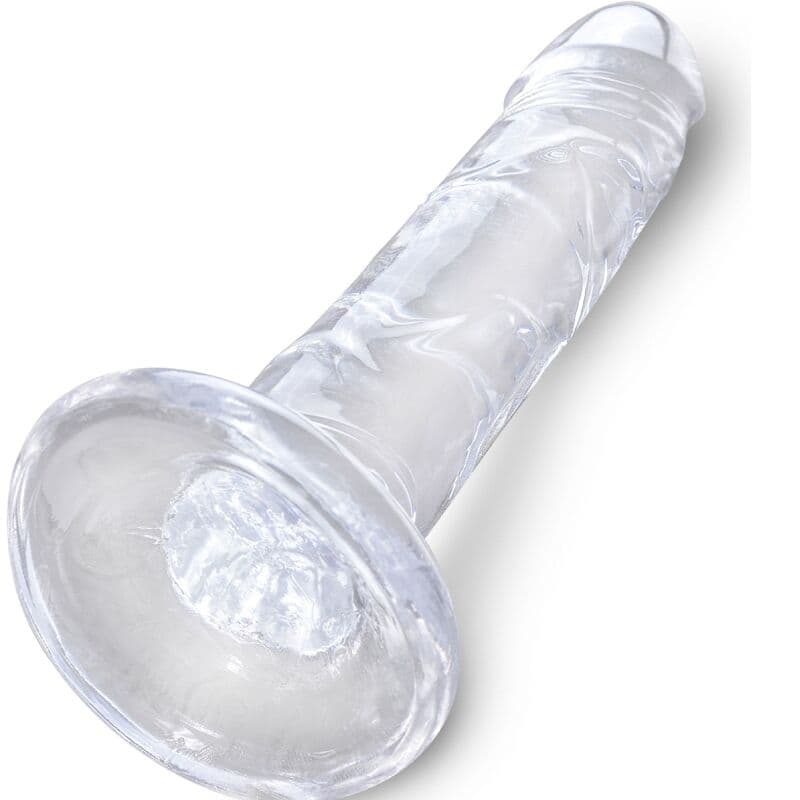KING COCK - CLEAR REALISTIC PENIS 15.5 CM TRANSPARENT thumb 2