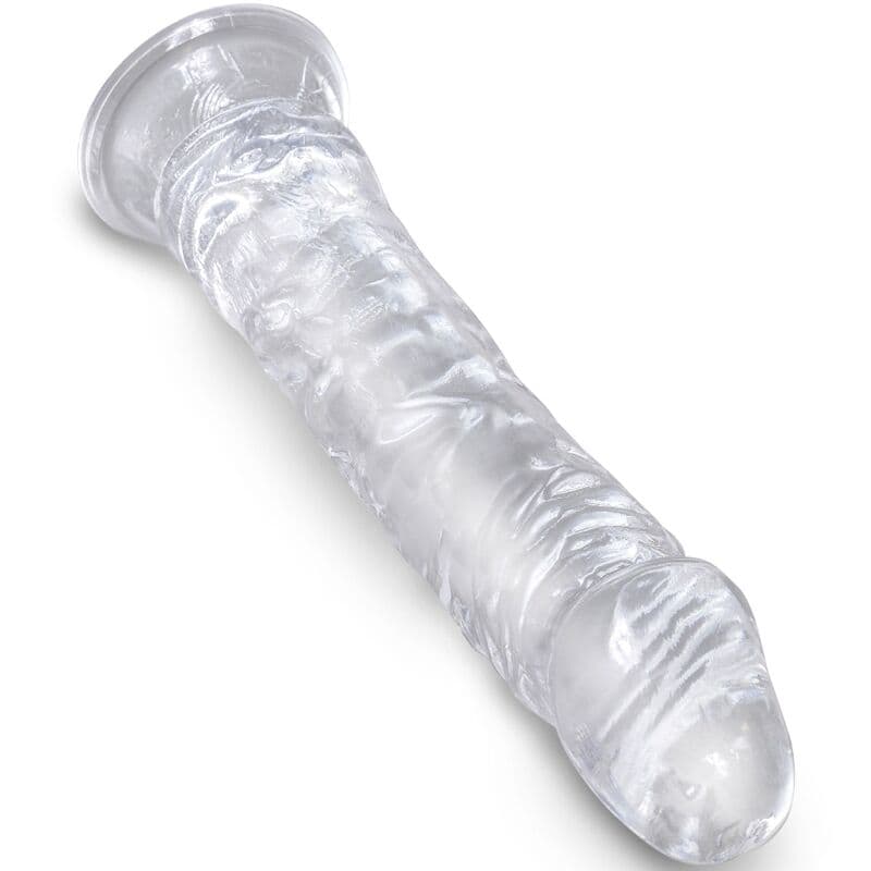 KING COCK - CLEAR REALISTIC PENIS 19.7 CM TRANSPARENT thumb 2