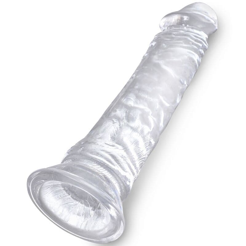 KING COCK - CLEAR REALISTIC PENIS 19.7 CM TRANSPARENT thumb 3