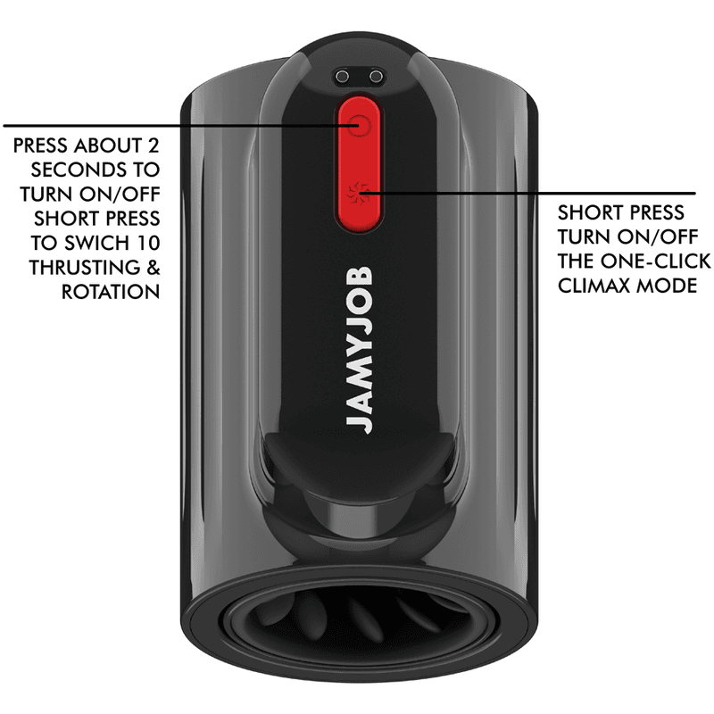 JAMYJOB - VORTEX THRUSTING AND 360 ROTATE TECH TURBO MODE MASTURBATOR thumb 5