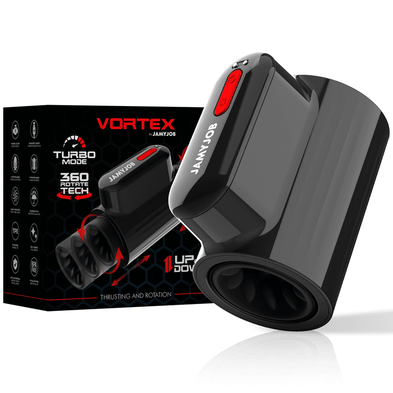 JAMYJOB - VORTEX THRUSTING AND 360 ROTATE TECH TURBO MODE MASTURBATOR thumb 2