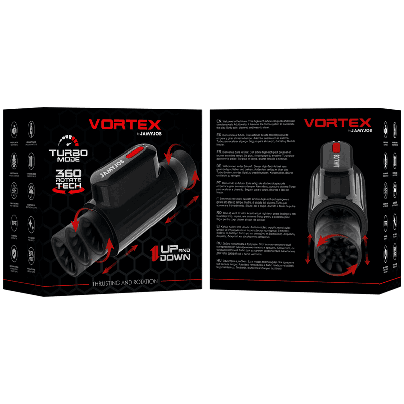 JAMYJOB - VORTEX THRUSTING AND 360 ROTATE TECH TURBO MODE MASTURBATOR thumb 7