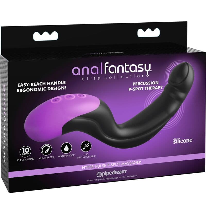 ANAL FANTASY ELITE COLLECTION - HYPER-PULSE P-POINT ANAL MASSAGER thumb 4