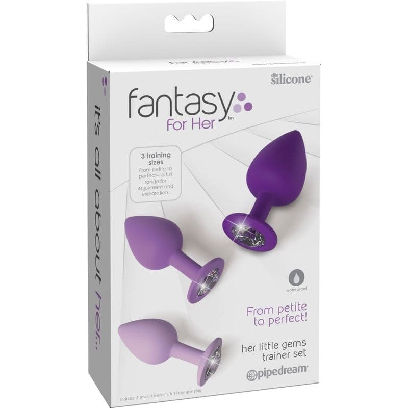 FANTASY FOR HER - VIOLET ANAL PLUG SET thumb 4