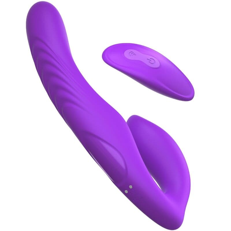 FANTASY FOR HER - DOUBLE PENETRATION VIBRATOR REMOTE CONTROL 9 VIOLET LEVELS thumb 2