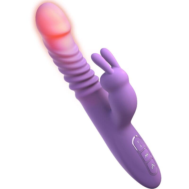 FANTASY FOR HER - RABBIT CLITORIS STIMULATOR WITH HEAT OSCILLATION AND VIBRATION FUNCTION VIOLET thumb 3