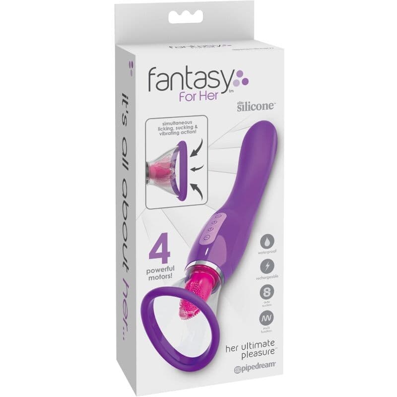 FANTASY FOR HER - CLITORIS SUCKER STIMULATING TONGUE VIOLET thumb 6