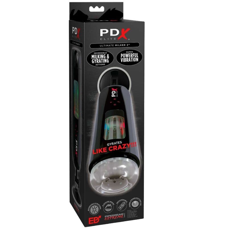 PDX ELITE - STROKER ULTIMATE MILKER 2 ROTATING & VIBRATOR thumb 3