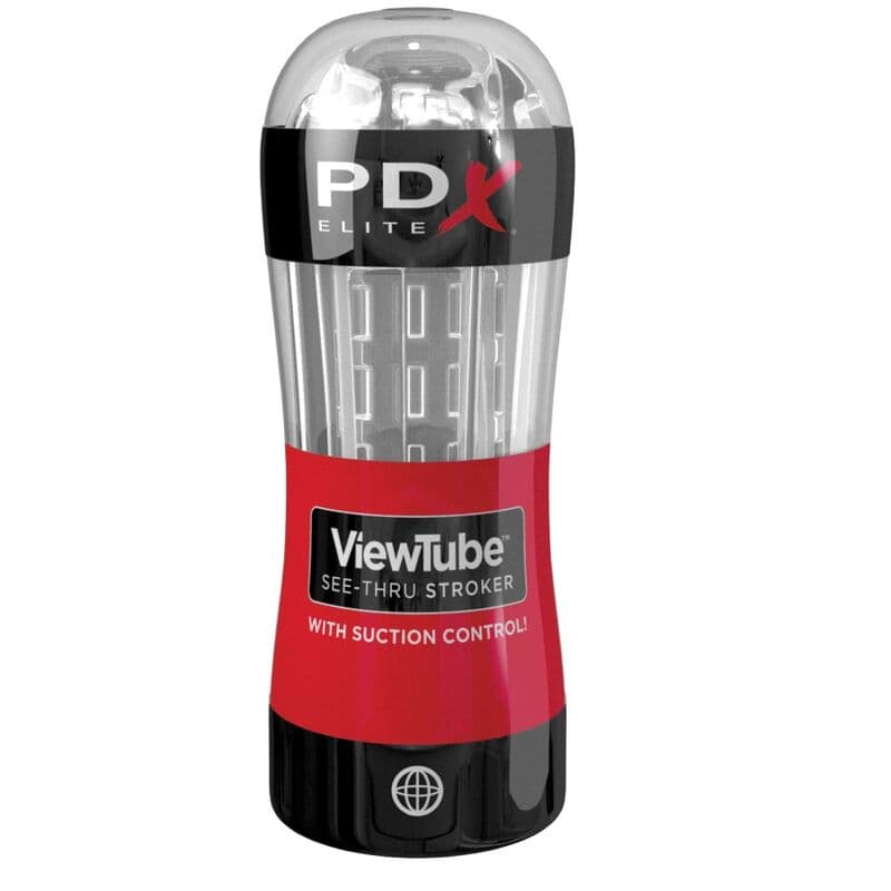 PDX ELITE - STROKER MASTURBATOR VIEWTUBE CONTROL SUCTION CLEAR thumb 2
