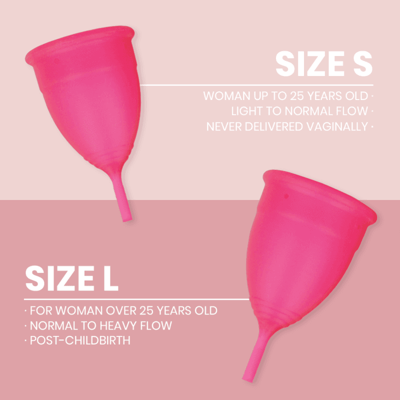 INTIMICHIC - MENSTRUAL CUP MEDICAL GRADE SILICONE - SIZE S thumb 4
