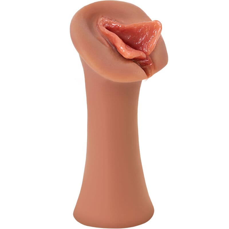 FETISH FANTASY EXTREME - LUSCIOUS LIPS STROKER SILICONE CARAMEL thumb 3