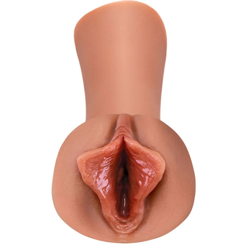 FETISH FANTASY EXTREME - LUSCIOUS LIPS STROKER SILICONE CARAMEL thumb 2