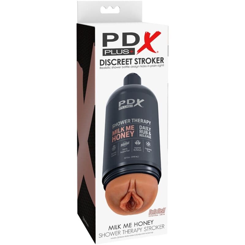 PDX PLUS - STROKER MASTURBATOR DISCRETE BOTTLE DESIGN MILK ME HONEY CANDY SHAMPOO thumb 6
