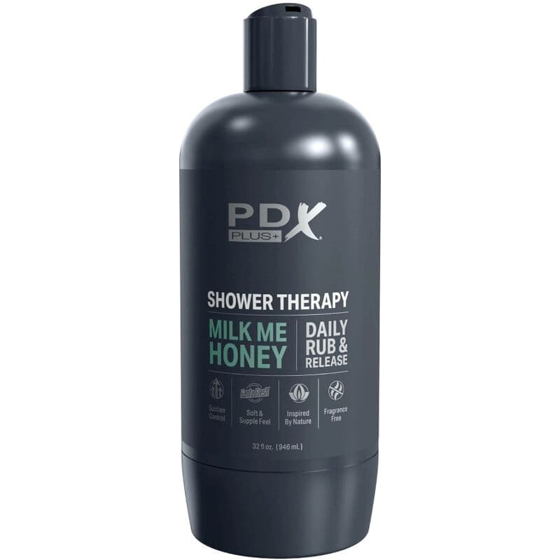 PDX PLUS - STROKER MASTURBATOR DISCREET DESIGN OF MILK ME HONEY SHAMPOO BOTTLE thumb 4