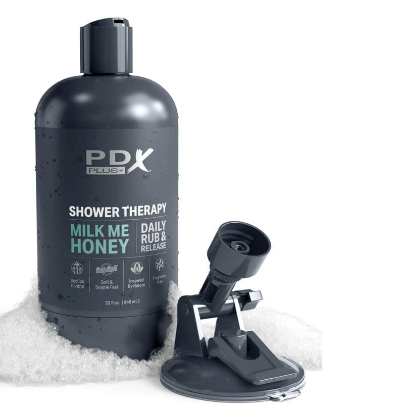 PDX PLUS - STROKER MASTURBATOR DISCREET DESIGN OF MILK ME HONEY SHAMPOO BOTTLE thumb 5