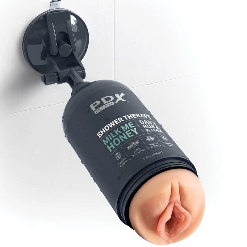 PDX PLUS - STROKER MASTURBATOR DISCREET DESIGN OF MILK ME HONEY SHAMPOO BOTTLE thumb 2