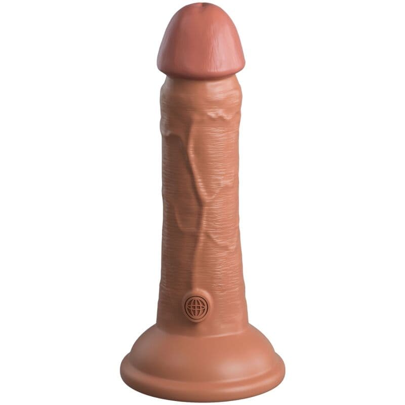 KING COCK - ELITE REALISTIC SILICONE DILDO 15.2 CM CARAMEL thumb 3