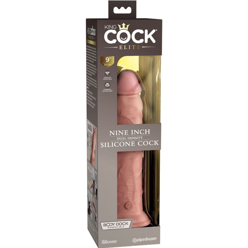 KING COCK - ELITE REALISTIC SILICONE DILDO 23 CM thumb 5