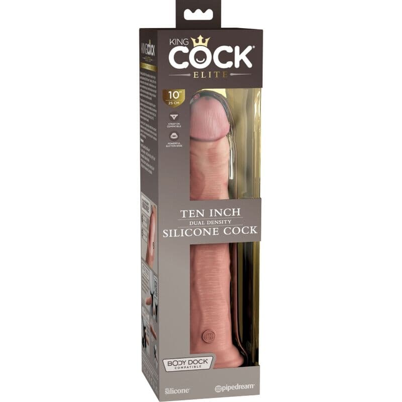 KING COCK - ELITE REALISTIC SILICONE DILDO 25.4 CM thumb 5