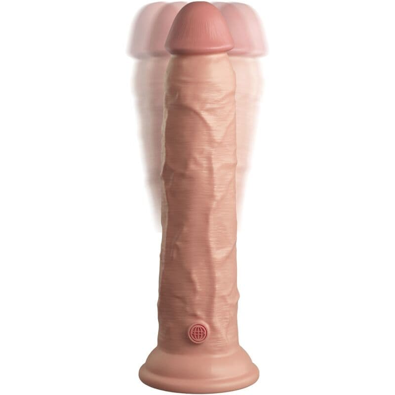 KING COCK - ELITE REALISTIC DILDO VIBRATOR & SILICONE REMOTE CONTROL 23 CM thumb 5