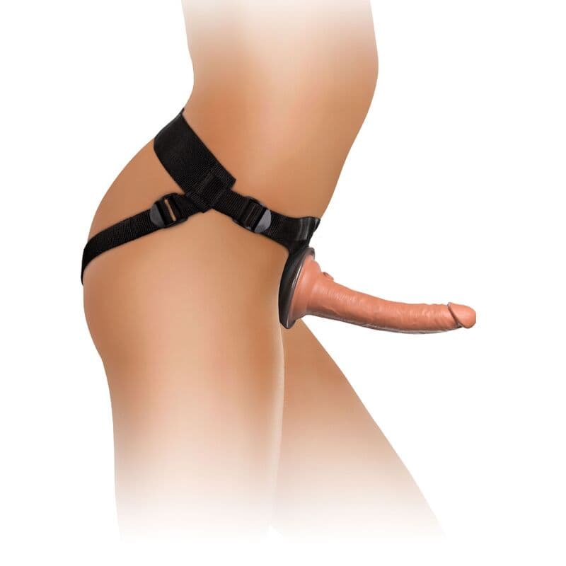 KING COCK - ELITE COMFY ADJUSTABLE HARNESS WITH DILDO 17.8 CM thumb 4