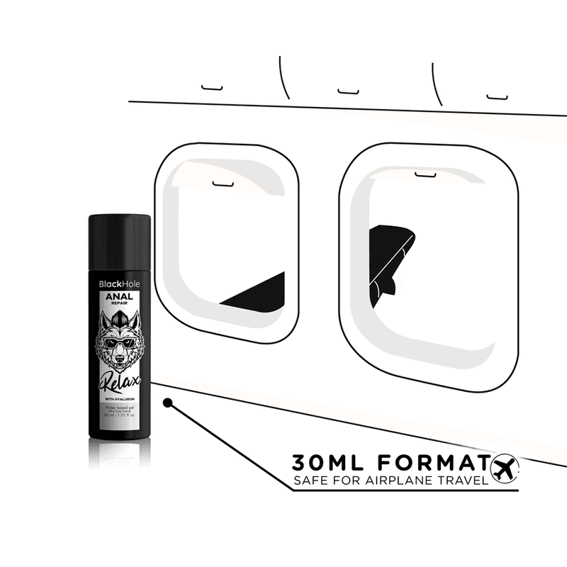 BLACK HOLE - ANAL REPAIR WATER BASED RELAX WITH HYALURON 30 ML thumb 5