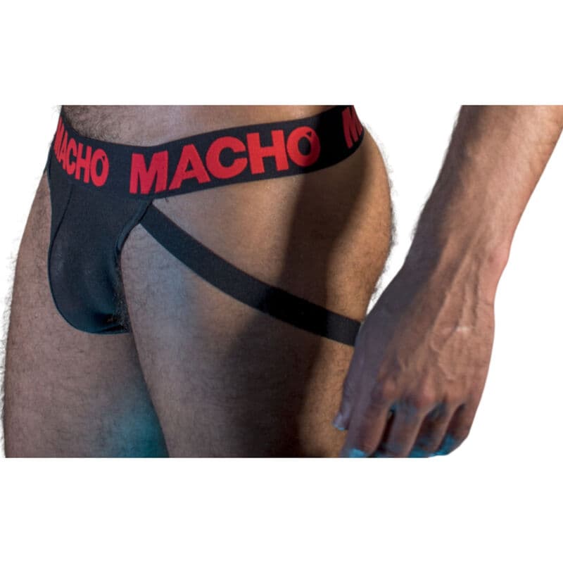 MACHO - MX26X2 JOCK BLACK/RED M thumb 2