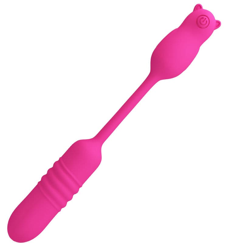 PRETTY LOVE - NOBIKUMA PINK SILICONE VIBRATING BULLET thumb 3