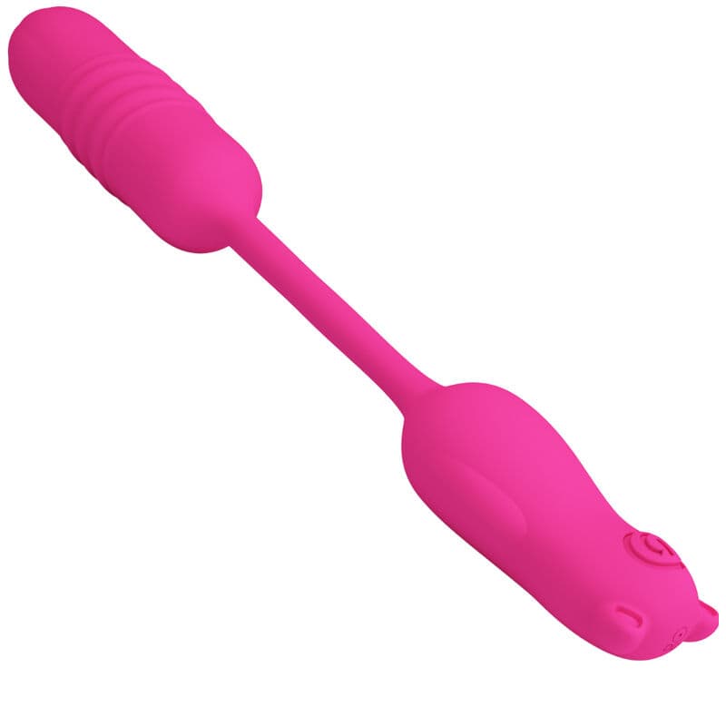 PRETTY LOVE - NOBIKUMA PINK SILICONE VIBRATING BULLET thumb 4
