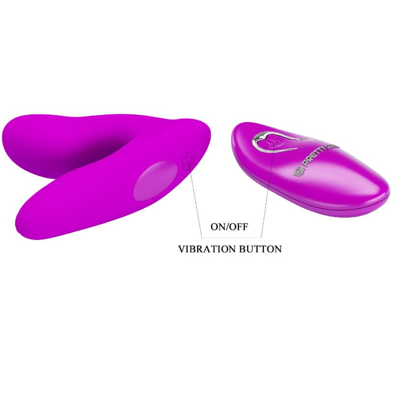 PRETTY LOVE - MELVIN CLITORIS MASSAGER WITH REMOTE CONTROL thumb 6