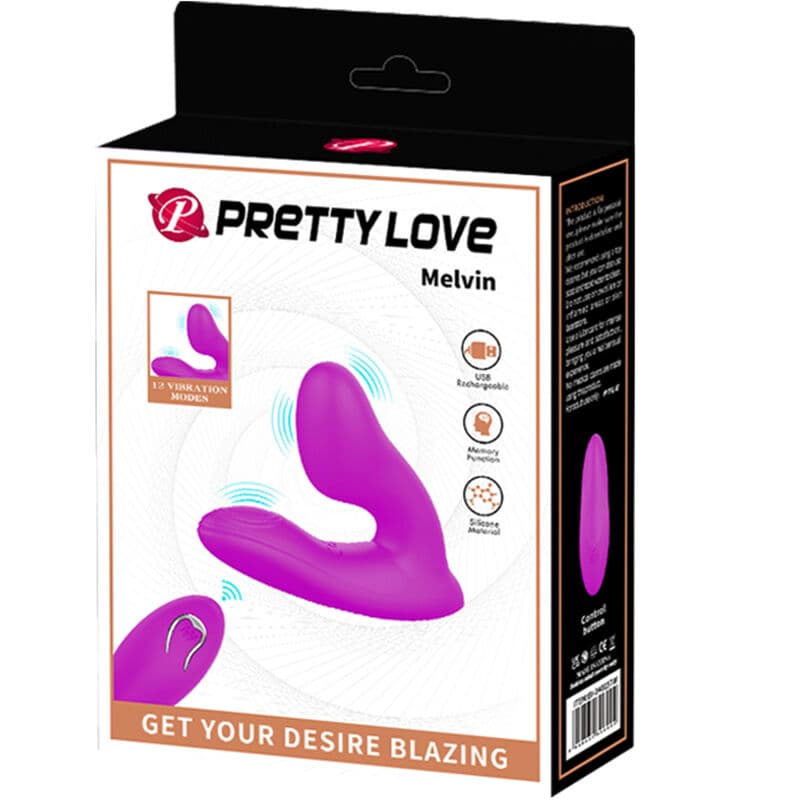 PRETTY LOVE - MELVIN CLITORIS MASSAGER WITH REMOTE CONTROL thumb 9