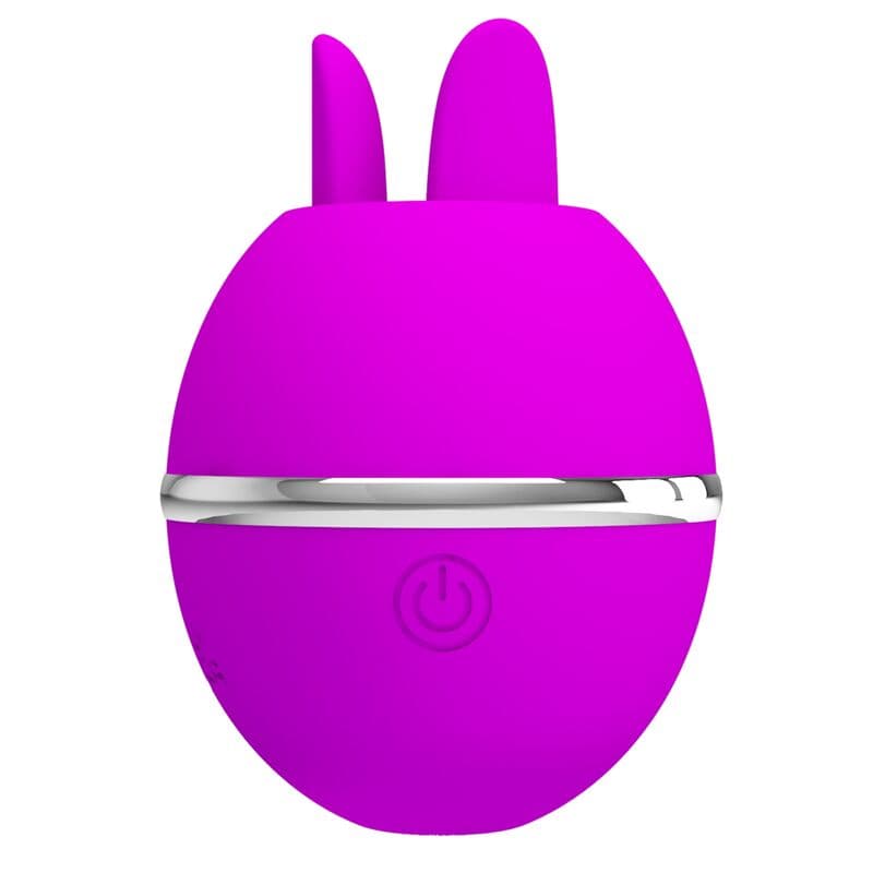 PRETTY LOVE - GEMINI BALL PURPLE ROUND SILICONE VIBRATOR thumb 5