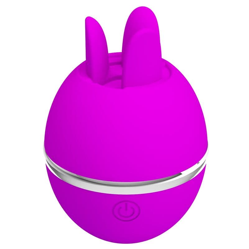 PRETTY LOVE - GEMINI BALL PURPLE ROUND SILICONE VIBRATOR thumb 4