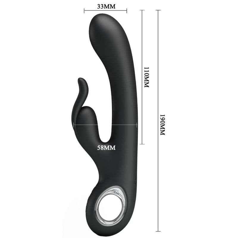 PRETTY LOVE - CARINA VIBRATOR CLITORIS AND G-SPOT STIMULATOR thumb 4